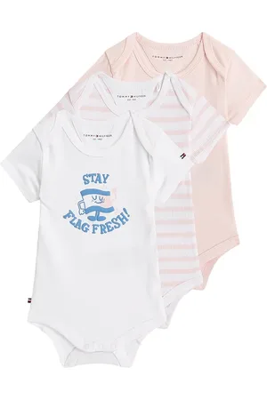 Tommy Hilfiger Kojenecké body 3-pack KN0KN02048