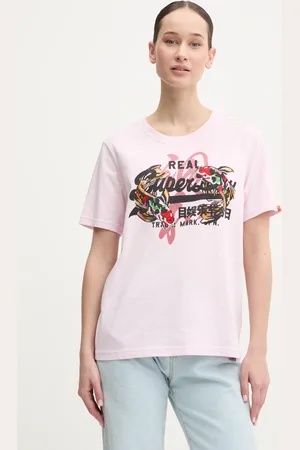 Superdry Bavlněné tričko barva, W1011627A-9HQ