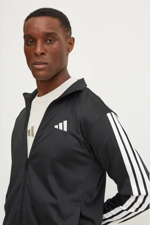 adidas Mikina 3-Stripes pánská, barva, vzorovaná, JI8816