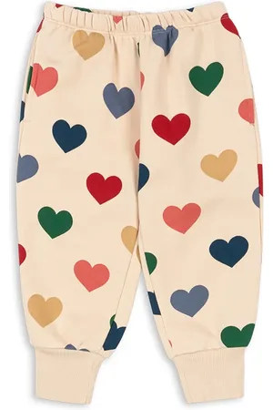 Konges Sløjd Dětské tepláky LOU SWEAT PANTS OCS barva, vzorované, KS102593
