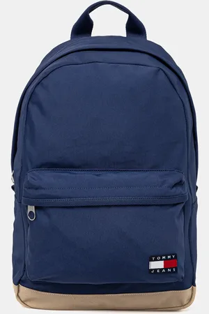 Tommy Hilfiger Batoh pánský, tmavomodrá barva, velký, vzorovaný, AM0AM13356