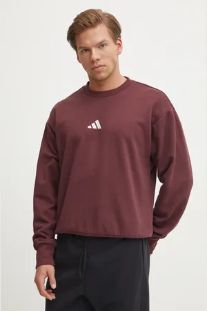 adidas Mikina Feelcozy pánská, barva, s aplikací, JE3786