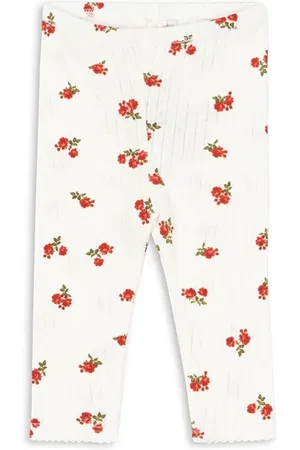 Konges Sløjd Dětské bavlněné legíny MINNIE PANTS GOTS barva, KS102584