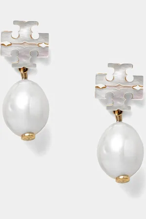 Tory Burch Náušnice Kira Mother of Pearl 168009-700