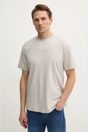 Calvin Klein Bavlněné tričko barva, K10K114167