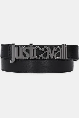 Roberto Cavalli Kožený pásek pánský, barva, 78QA6F30 ZPA42