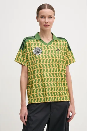 adidas Polo tričko x Farm Rio barva, JD6302