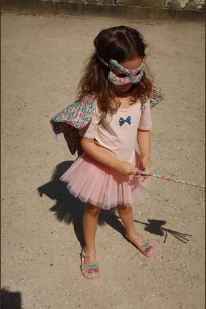 Konges Sløjd Dívčí šaty BALLERINA DRESS barva, mini, KS102647