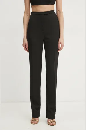 Patrizia Pepe Kalhoty dámské, barva, přiléhavé, high waist, 8P0670 A375