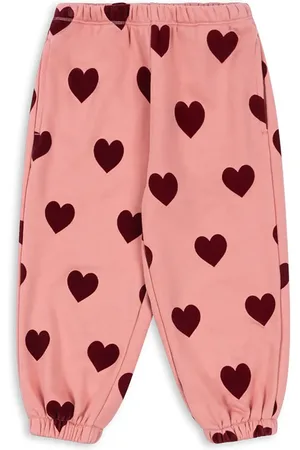 Konges Sløjd Dětské tepláky LOU SWEAT PANTS OCS barva, vzorované, KS102020
