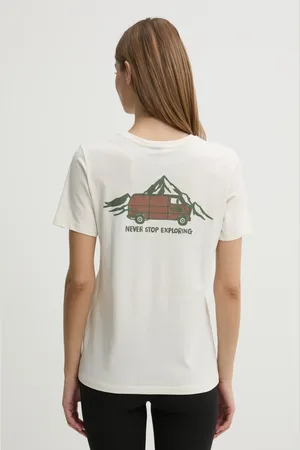 The North Face Bavlněné tričko Outdoor Graphic barva, NF0A8C22QLI1