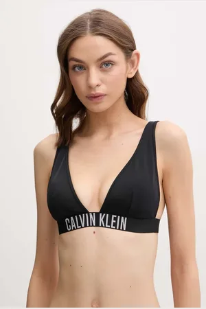 Calvin Klein Plavková podprsenka barva, mírně vyztužený košík, KW0KW02832
