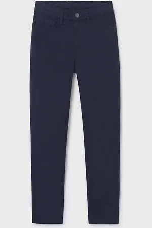 Mayoral Dětské kalhoty slim fit basic barva, hladké, 520