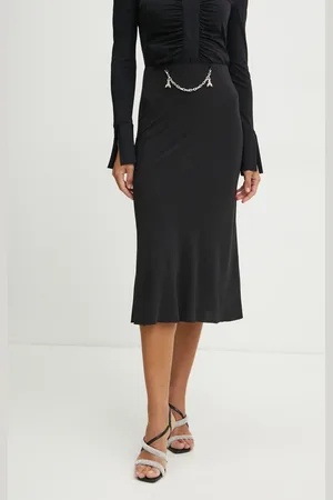 Patrizia Pepe Sukně barva, midi, 8G0457 A033