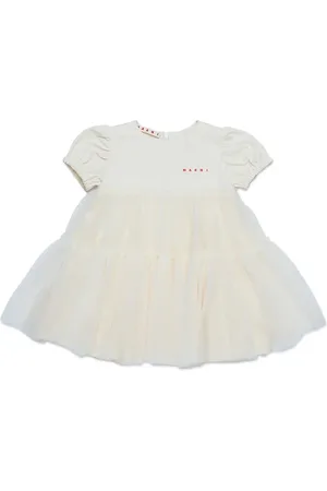 Marni Dětské bavlněné šaty MD294B DRESS barva, mini, M01439