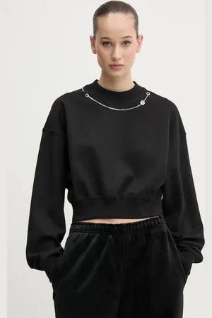HUGO BOSS Mikina dámská, barva, s aplikací, 50530446