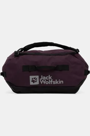 Jack Wolfskin Sportovní taška All-In Duffle 45 zelená barva, A62111