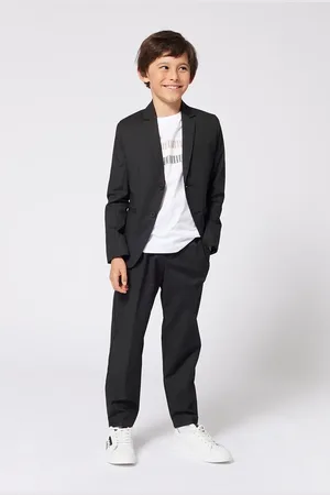 HUGO BOSS Dětské bavlněné tričko barva, s potiskem, J52035