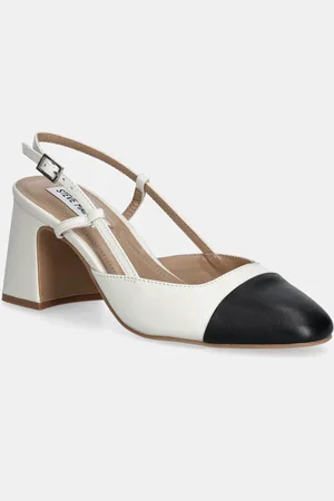 Steve Madden Kožené lodičky Zeina barva, na podpatku, s odkrytou patou, SM11003126