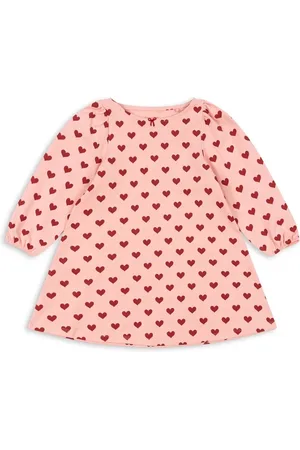 Konges Sløjd Dětské bavlněné šaty DREY DRESS GOTS barva, mini, KS102566