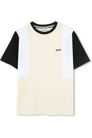 HUGO BOSS Dětské bavlněné tričko barva, J52039