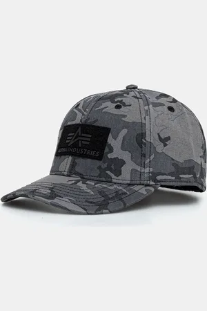 Alpha Industries Bavlněná baseballová čepice VLC Cap Camo barva, 168903C