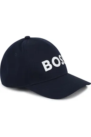 HUGO BOSS Dětská bavlněná kšiltovka barva, s aplikací, J51681