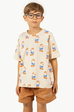 Tiny Cottons Dětské bavlněné tričko READERS TEE barva, SS25-006