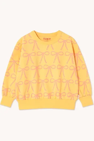 Tiny Cottons Dětská mikina BOWS SWEATSHIRT barva, vzorovaná, SS25-056