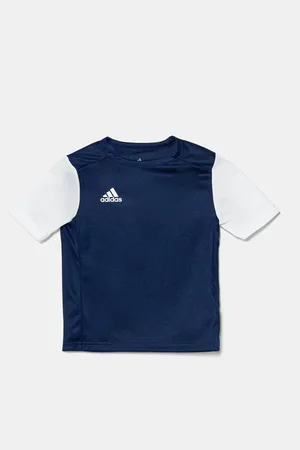 adidas Dětské tričko tmavomodrá barva, s potiskem, DP3219