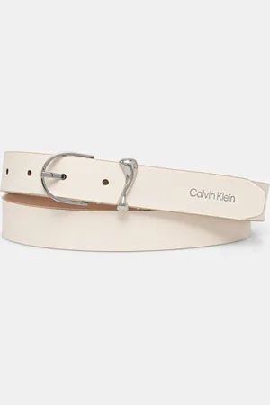 Calvin Klein Kožený pásek dámský, barva, K60K613234