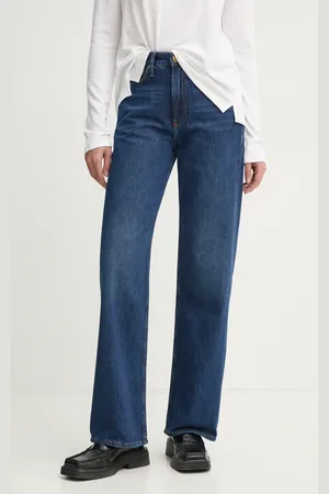 RAG&BONE Džíny dámské, tmavomodrá barva, WDD23F2935BOAN