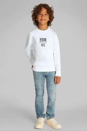 Calvin Klein Dětská mikina barva, s potiskem, IB0IB02472