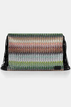 Missoni Psaníčko Clutch Fringes barva, MI10064F