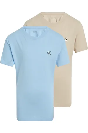 Calvin Klein Dětské bavlněné tričko 2-pack barva, IB0IB01093