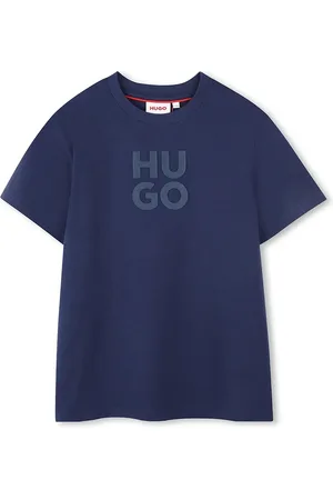 HUGO BOSS Dětské bavlněné tričko barva, s potiskem, G00335