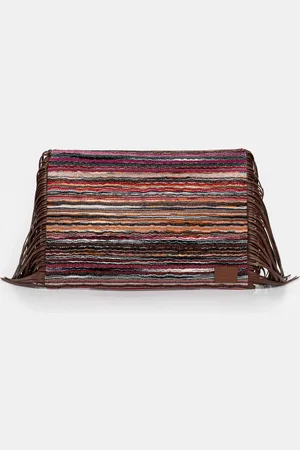 Missoni Psaníčko Clutch Fringes barva, MI10064F