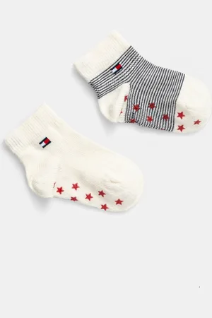 Tommy Hilfiger Dětské ponožky 2-pack růžová barva, 701232853