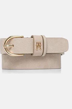 Tommy Hilfiger Semišový pásek barva, AW0AW17245