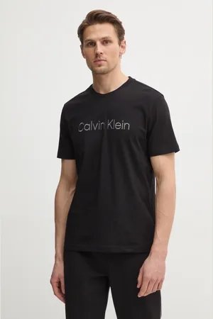 Calvin Klein Bavlněné tričko barva, s potiskem, K10K114169