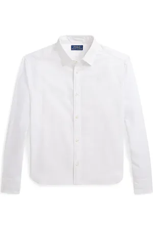 Ralph Lauren Dětská lněná košile barva, 313964549001