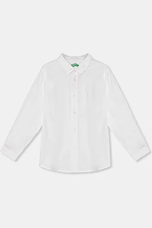 Benetton Dětská bavlněná košile barva, 54AZGQ00J