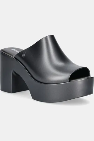 Melissa Pantofle MULE HYPE METALLIC AD dámské, barva, na podpatku, M 36497.BI596