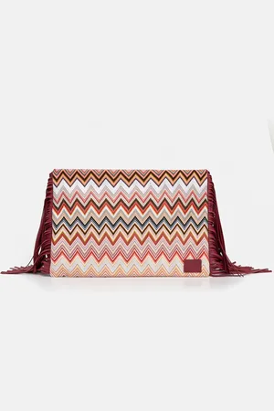 Missoni Psaníčko Clutch Fringes barva, MI10064F
