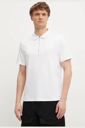 Michael Kors Bavlněné polo tričko barva, CR552FRC93