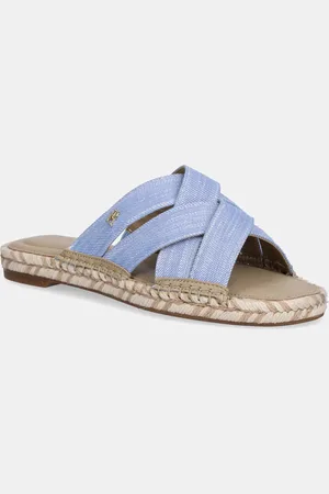 Tommy Hilfiger Pantofle CHAMBRAY ESPADRILLE MULE dámské, barva, FW0FW08501