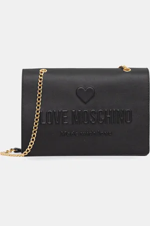 Moschino Kožená kabelka barva, JC4113PP1