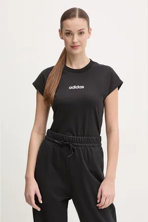 adidas Bavlněné tričko Essentials Linear barva, JC8238
