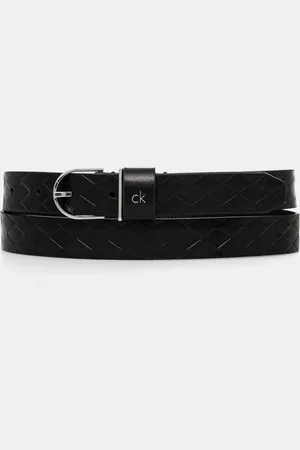 Calvin Klein Kožený pásek dámský, barva, K60K613152