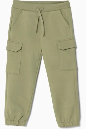 Benetton Dětské bavlněné tepláky barva, 3UNIGF045
